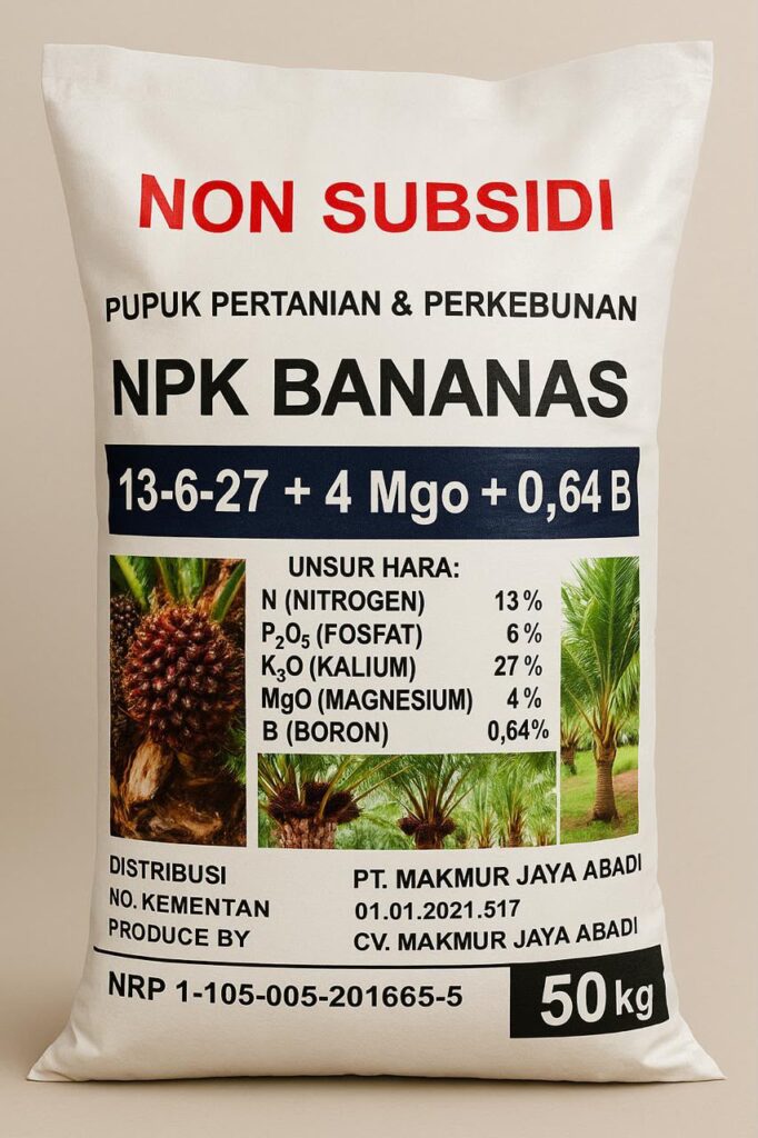 PUPUK NPK BANANAS 13-6-27